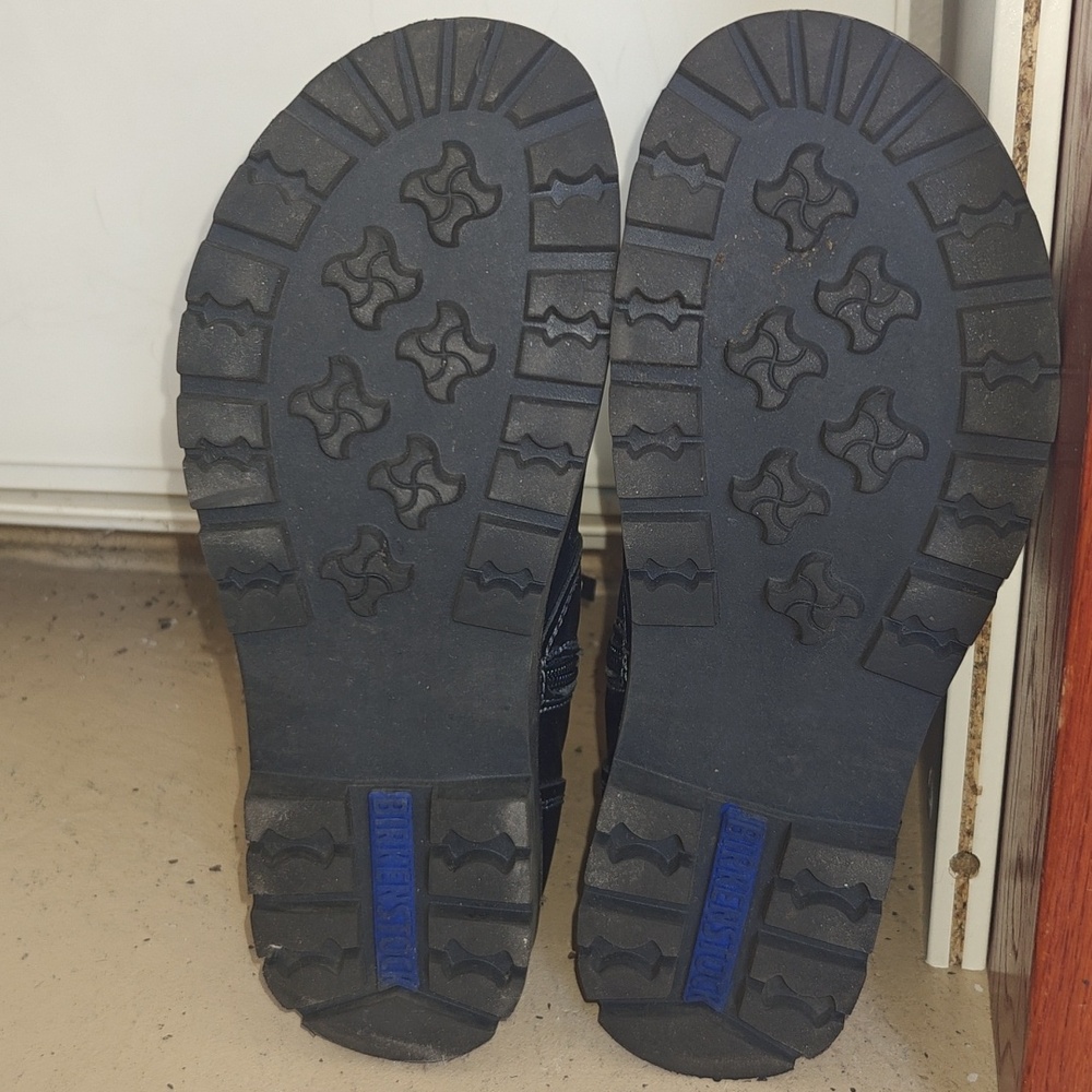 Birkenstock Black Leather Boot Size 37 - Picture 6 of 11
